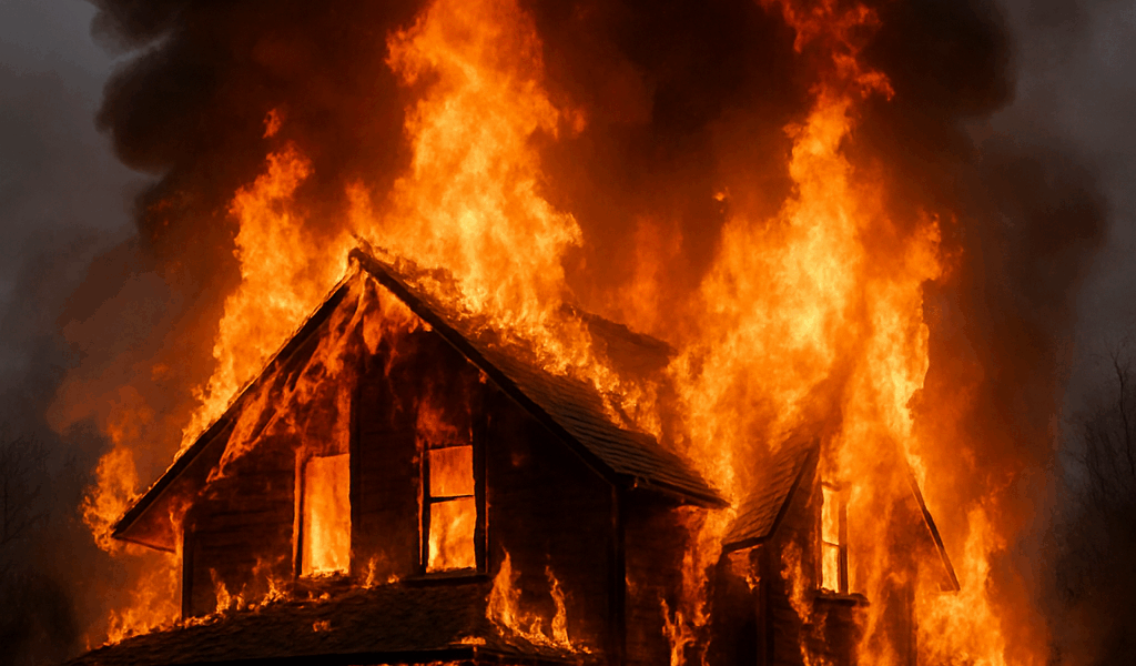 Wenn das Haus brennt – rennst du nicht hinter dem Brandstifter her…