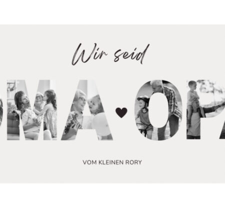 Wir sind Oma & Opa